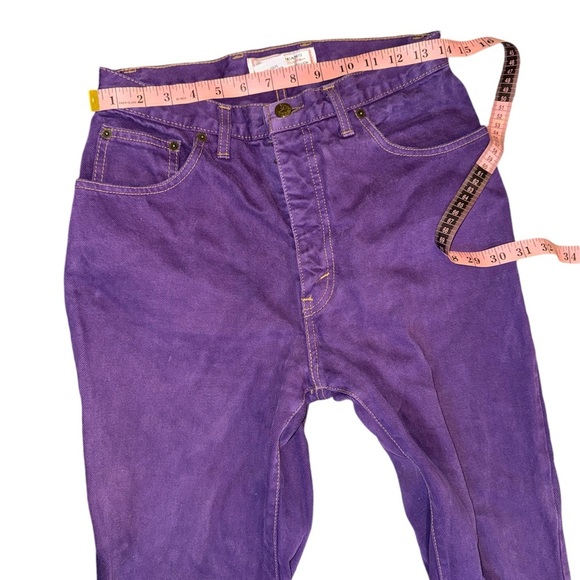 Vintage Guess Purple Jeans - Picture 4 of 8